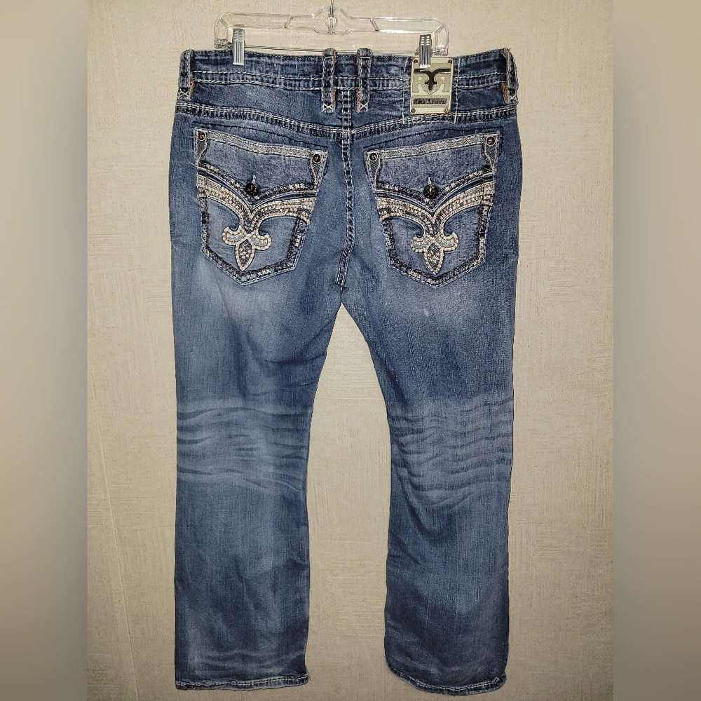Mens Rock Revival Kort Boot cut jeans size 40